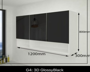 Wall Cabinet 三门壁櫃